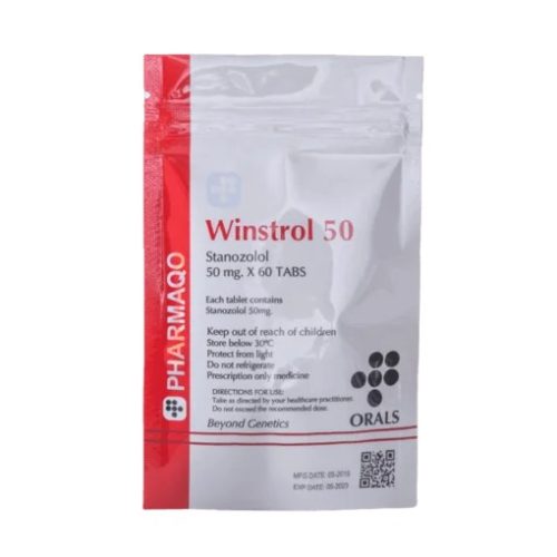 Pharmaqo Labs – Winstrol 50mg X 60 Tabs – Imagem em Destaque