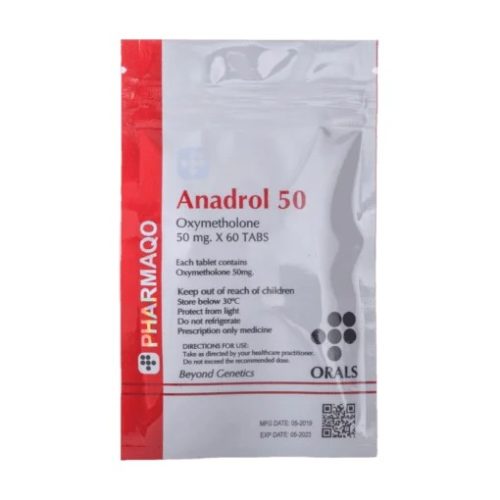 Pharmaqo Labs Anadrol 50 60 comprimidos x 50 mg - Imagem em destaque