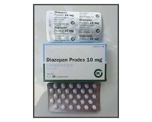COMPRAR DIAZEPAM 10MG X 30 TABS (valium) da Prodes/Kern Pharma - Imagem em Destaque