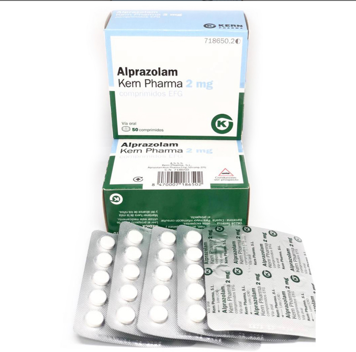 Compre Alprazolam 2mg Kern Pharma - Imagem em Destaque
