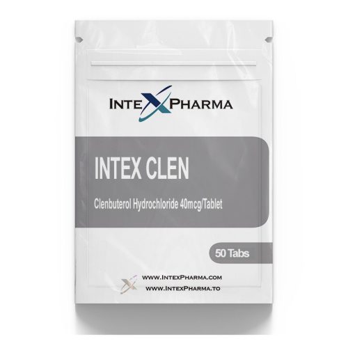 Intex Pharma Clenbuterol (Clen) 40mcg x 100 comprimidos - Imagem em destaque
