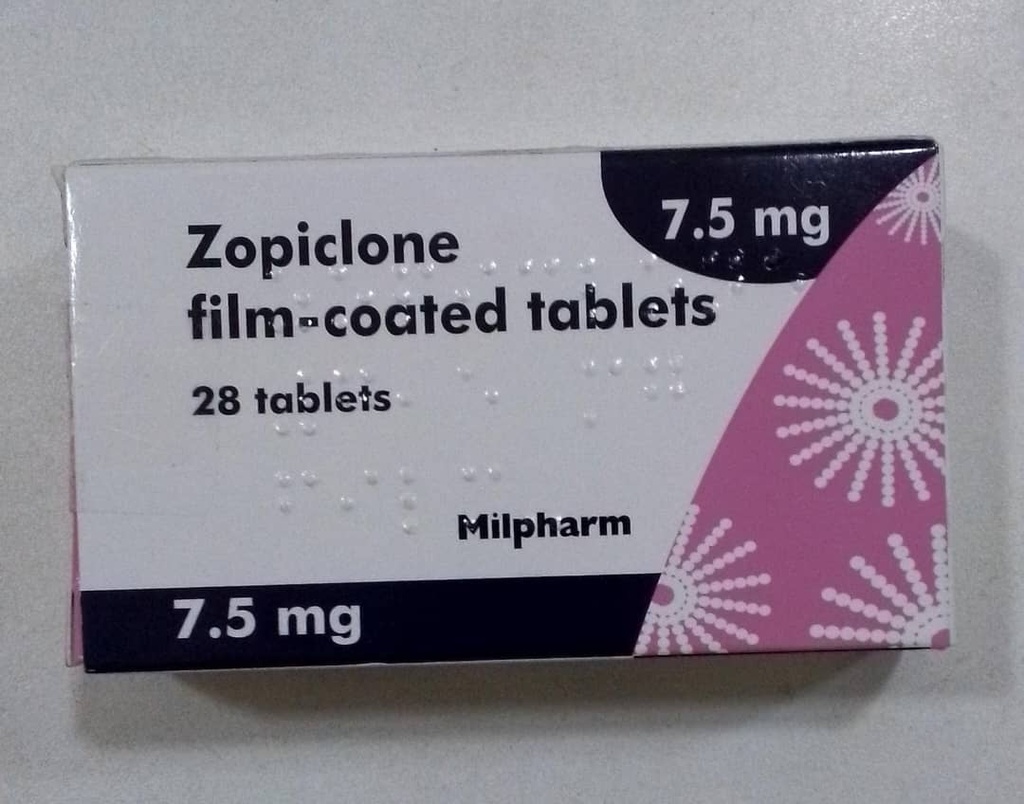 Zopiclone 7,5 mg x 28 comprimidos - UK Pharma - Imagem em destaque