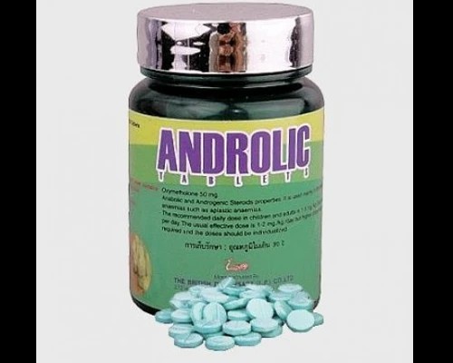 Compre Androlic, British Dispensary 100 comprimidos (50 mg/1 comprimido) - Imagem em destaque