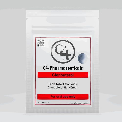 Clenbuterol 40mcg x 50 comprimidos - C4 Pharma - Imagem em destaque